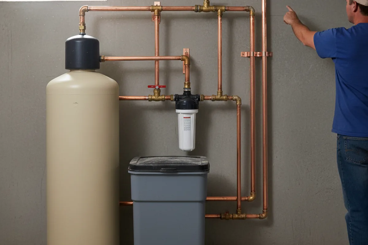 Whole-house water treatment system installed in West Grove